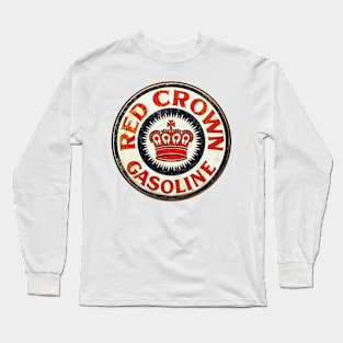 Vintage Gasoline Sign Long Sleeve T-Shirt